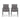 Outdoor Modern Aluminum Dining Chair Set With Rope Sea (Set of 2)