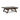Outdoor Acacia Wood Coffee Table With Open Slat Design