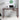 Yasin - Glass Top Writing Desk