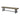 Outdoor Patio Bench - Gray / Rustic Metal
