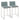 Mason Mara - Contemporary Fixed Height Counter Stool (Set of 2)