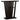 2 Shelf Console Table With V Shape Design - Brown