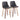 Gianna - Mid-Century Modern Fixed Height Counter Stool With Swivel And Round Footrest (Set of 2) - Black / Walnut