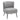 Fran - Contemporary Slipper Chair - Black / Light Gray