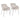 Daniella - Contemporary Dining Chair (Set of 2) - Cream
