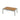 Cora - Outdoor Aluminum Coffee Table - Natural / Silver