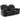 Home Theater Seating Manual Recliner Loveseat With Hide-Away Storage, Cup Holders And Led Light Strip For Living Room