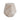Outdoor / Indoor Lightweight Concrete Side Table, Hexagonal Round Travertine Accent Table - Beige