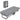 Twin Folding Bed With Memory Foam Mattress, 4 Lockable Wheels - Gray