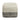Macie - Square Woven Outdoor / Indoor Pouf - Gray / White