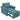 Modern 3 In 1 Convertible Sleeper Chair Bed, Linen Upholstery, Adjustable Backrest