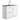 Shaker - Modern Wide Laundry Cabinet With Faucet And Stainless Steel Sink - White