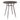 Clara - Industrial Round Dinette Table