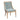 Upholstered Dining Chair With Nailhead Trim - Soft Green