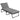 Outsunny - Outdoor Chaise, Adjustable Folding Chaise Lounge With 4-Position Backrest, Magazine Pocket, Removable Head Pillow, Sun Bathing Lounger Chair For Patio, Beach - Gray