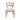 Farmhouse Style Fabric Upholstered Side Dining Chair Set