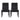 Broxton - Tuft Dining Rolltop Chairs With Button Tufted Backrest (Set of 2)