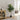 47" Tall, Artificial Plant, Fiddle Tree, Indoor, Fake, Floor, Greenery, Potted, Real Touch, Decorative - Green / Black