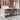 Foundry - Contemporary Barstool Zig Zag Stitching (Set of 2) - Black / Gray