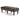 Henley - Tufted Ottoman Bench - Distressed Brown