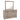 1 Piece Dresser With Handles, 6 Drawers - Light Gray