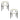 Jenson - White Dining Chair (Set of 2) - White