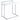 Rectangular Top Snack Table - White