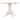 Round Dining Table With Drop Leaf Pedestal Base, Expandable Top - Natural