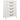 Inverness - 5 Drawer Bedroom Chest - White