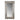 Full Length Rectangle Floor Mirror With Distressed Wood Frame - Brown