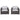 Modern Patio Chair With Cushions (Set of 2) - Brown