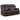 Modern Reclining Loveseat With Console, Cup Holders, Storage