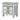 Varian - Mirrored Nightstand - Silver