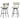 Giselle - Swivel Bar Stool (Set of 2)