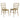 Outdoor Wicker Patio Dining Chairs Set With Durable Frame And Rattan Weave