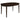 Gabriel - Oval 7 Piece Dining Set With Chairs - Cappuccino