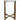 Soren - Accent Table - White / Gray / Brass