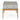 Perrine - Rectangle End Table - Silver