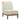 Upholstered Accent Chair - Beige / Walnut