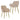 Dining Chair Set For Dining Rooms (Set of 2) - Beige