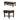 Table Set With Drawers And Open Shelf Storage