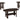 Table Set: Coffee, End, Side, Accent, Living Room, Transitional (Set of 3) - Espresso