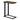 Accent Table, C - Shaped, Contemporary & Modern Stylish Design