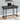 Computer Desk For Home Office, Glossy, Storage Drawer
