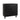 2 Door Storage Cabinet With Adjustable Shelf - Black