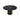 Modern Artificial Stone Round Metal Iron Base Dining Table, Can Accommodate 6 People (Not Including Chairs.) - Black