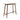Bar Height Dining Table With Splayed Legs And Elongated Rectangular Top