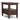 Warm Shaker - Narrow Side Table - Brown