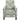 Upholstered Push Back Recliner Chair For Living Room - Blue