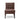 Contemporary Accent Chair With Tufted Waffle Stitch - Dark Brown